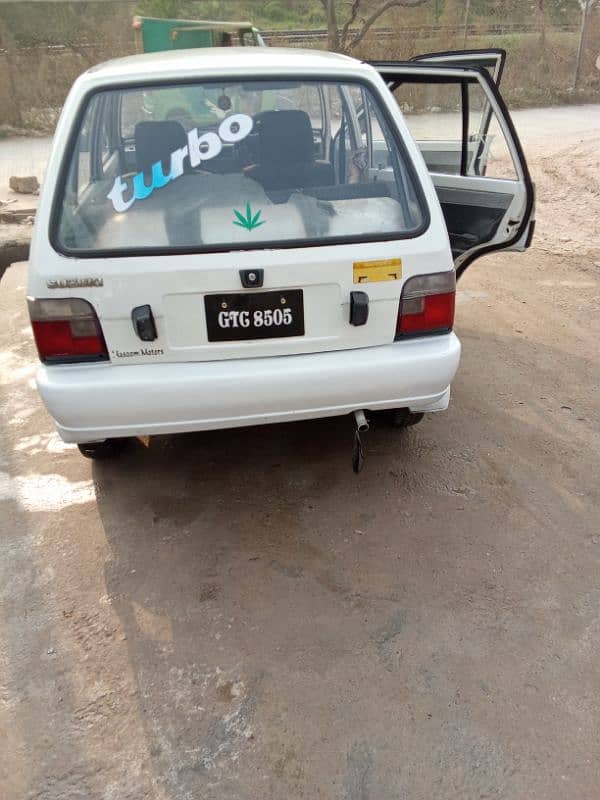 Suzuki Mehran VX 1991 contact no 03485634406 3