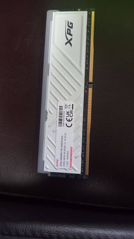 XPG RGB 8GB 3600MHZ DDR4 0