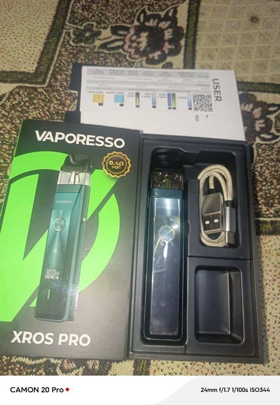 Vaporesso XROS PRO + 0.4 ohm 3ml Coil (slightly used) 1