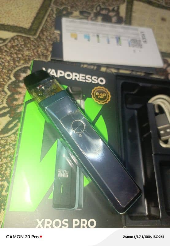 Vaporesso XROS PRO + 0.4 ohm 3ml Coil (slightly used) 2