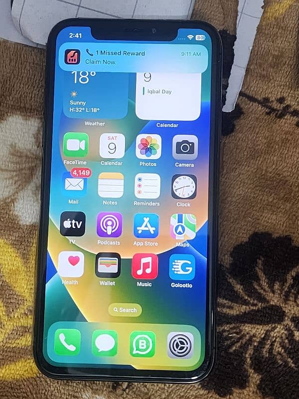 Apple iPhone X 64GB PTA Approved 0