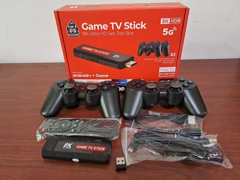 NEW ADDITION GAMING+ ANDROID DUAL SYSTEM Q9 ANDROID GAME STICK 0