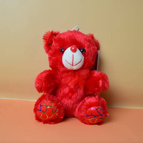 Red Big and Small Cute Teddy Bears 1