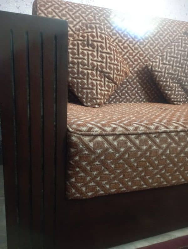 pure  wooden sofa set 7