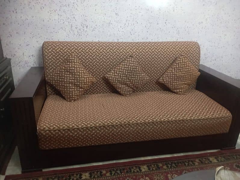 pure  wooden sofa set 8