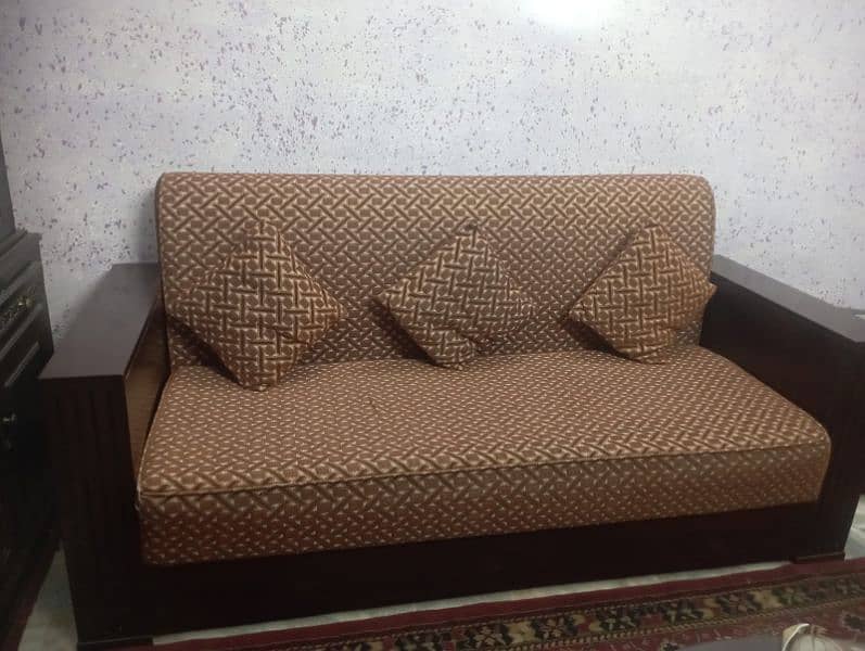 pure  wooden sofa set 9