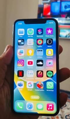 PTA Approved 64Gb iPhone X with box