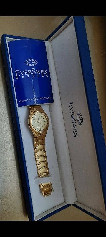 EverSwiss 18k Gold plated women watch 0