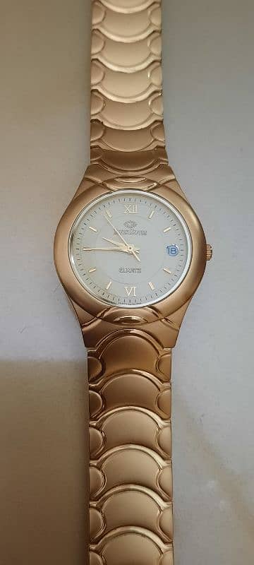 EverSwiss 18k Gold plated women watch 1