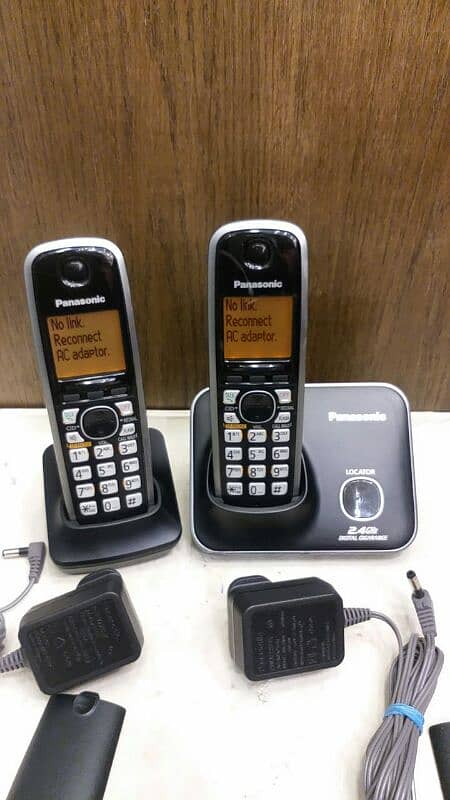 Panasonic single twin 3711 By Malaysia cordless phone free delivery 2