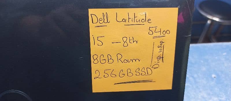 Dell Latitude 5400 Core i5 8th Gen 8GB / 256GB  with FHD IPS Display 4