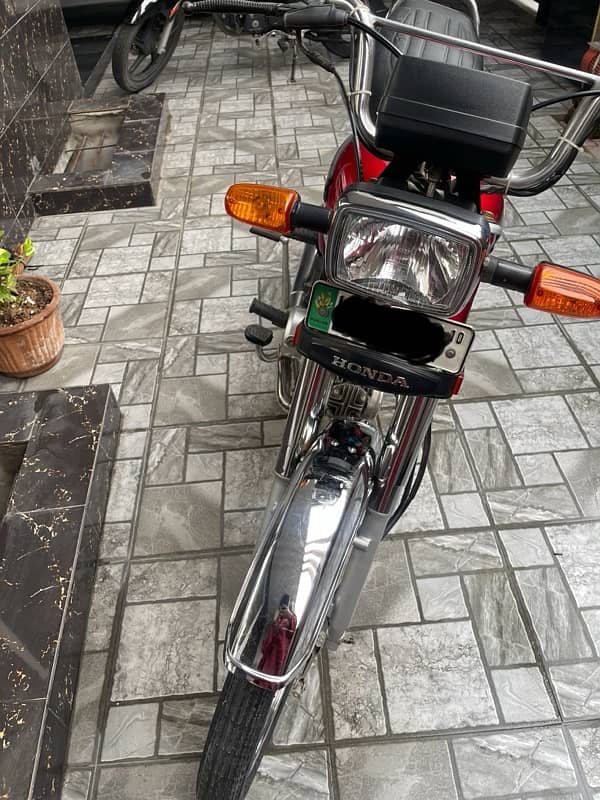 dhoom converted to Honda 70 0