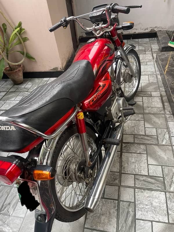 dhoom converted to Honda 70 1