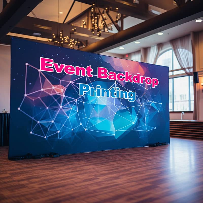 Event Backdrops , Panaflex Backdrop Printing Rental Frames 3