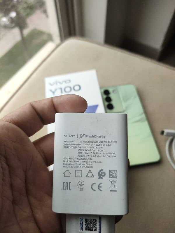 Vivo Y100 For sale 10/10 08/256 1