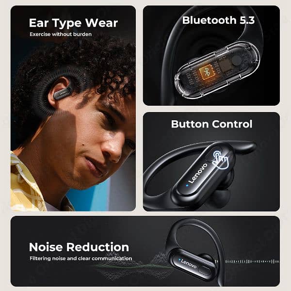 Earbuds Lenovo 100% Original. 10