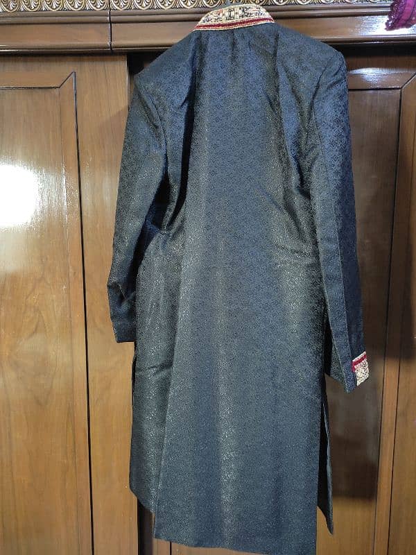 Black Jamanwar Sherwani complete 2