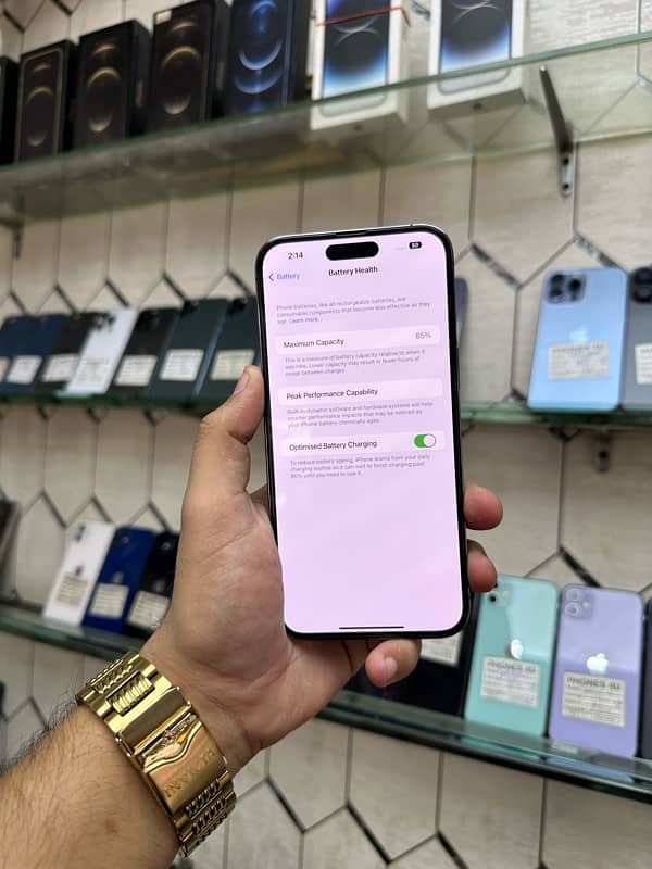 I phone 14 pro max 128gb PTA approved 2