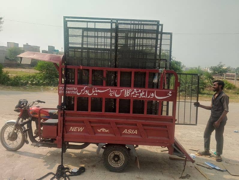 New Asia 100Cc Loader Rickshaw For Sale 1