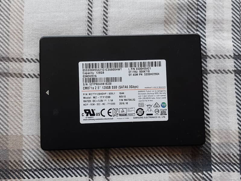 samsung 18gb ssd 0