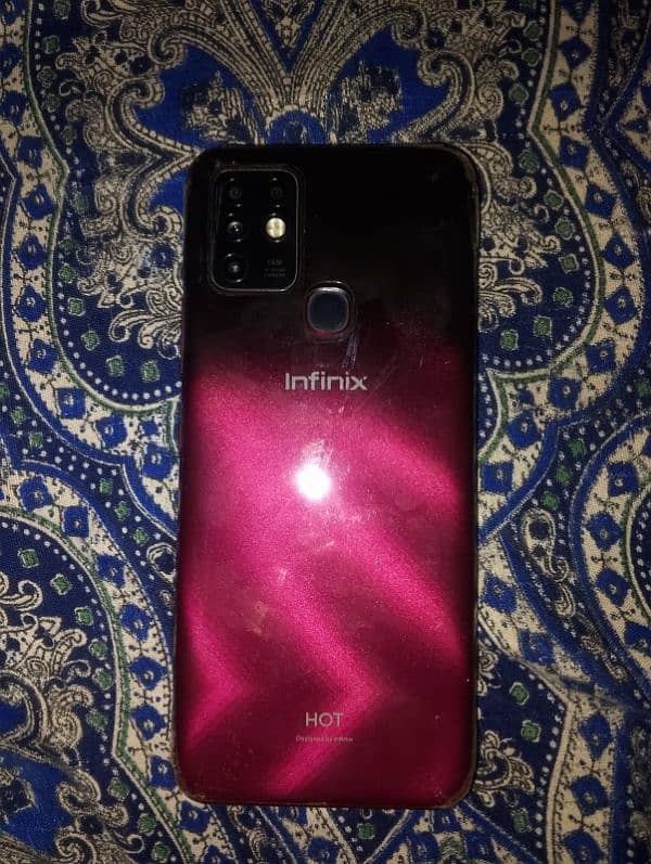 infinix hot 10 4 64 gaming phon 0