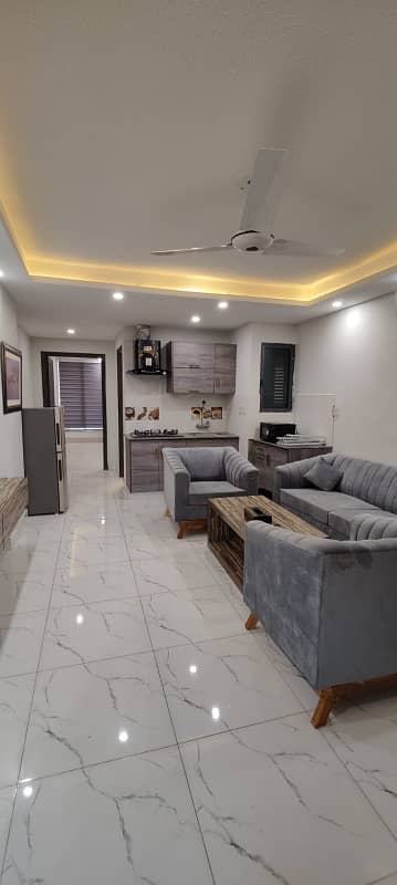 Sector H 1 Bed Fully Furnished Luxury Apartment For Rent 2