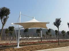 Tensile canopy in Pakistan | Cafe roofs | Warehouse shed |Marquee shed