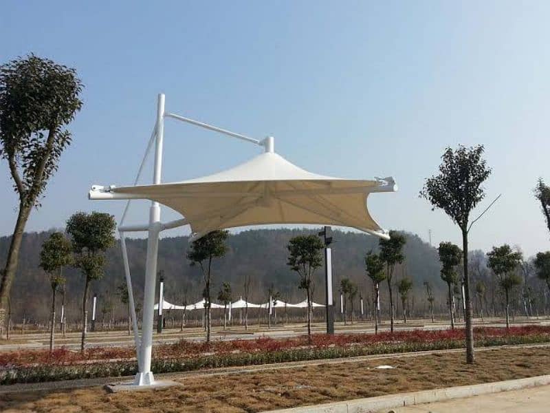 Tensile canopy in Pakistan | Cafe roofs | Warehouse shed |Marquee shed 0