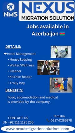 vacancies available in Azerbaijan