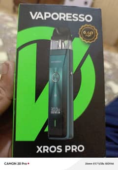 vaporesso XROS pro with 1x coil and box