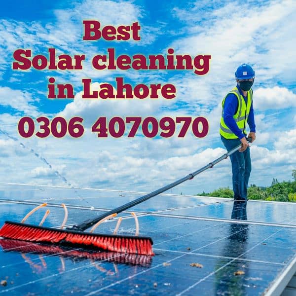 Beat Solar panel cleaning and Washing service 0