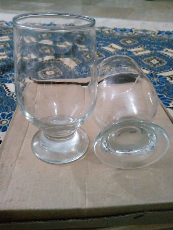 Glass and Serving set 12