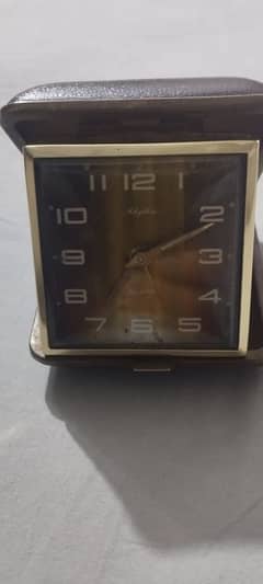 vintage antique table clock