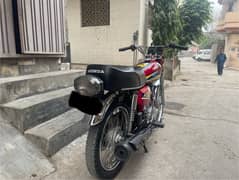 Honda 125 16k driven