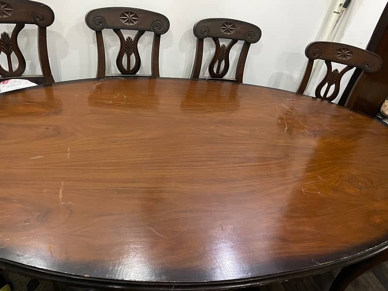 dining table ( 8 chairs ) 1