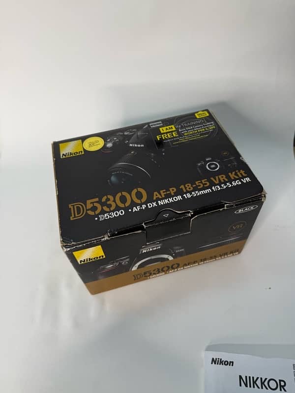 NIKON D5300 Complete Box With 50MM NIKOR lens 7