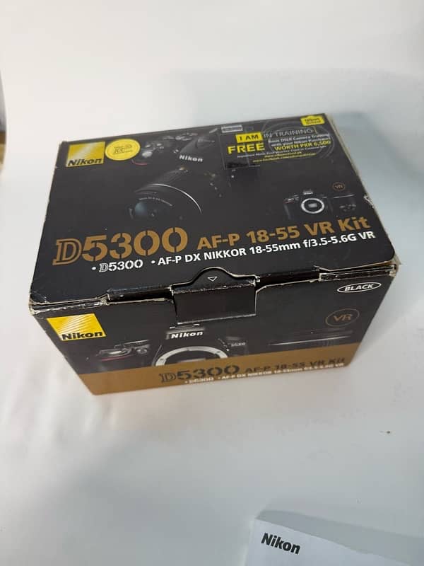 NIKON D5300 Complete Box With 50MM NIKOR lens 8