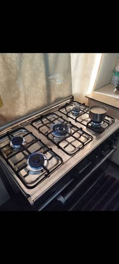 cooking range condition 10/6 use 2 years