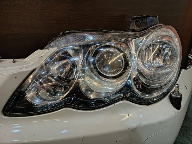 Toyota Mark X geniune Parts , Front Bumper Headlights Tail lights Etc 12