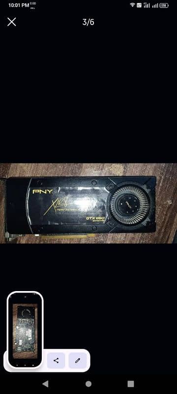 Nvidia Gtx 660 2gb 192 bits card DDR5 0