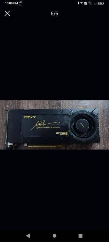 Nvidia Gtx 660 2gb 192 bits card DDR5 5