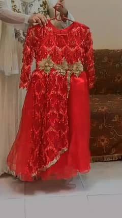 Red Wedding dress for little ladies