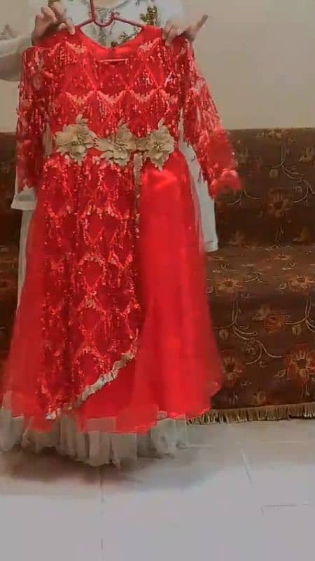 Red Wedding dress for little ladies 3