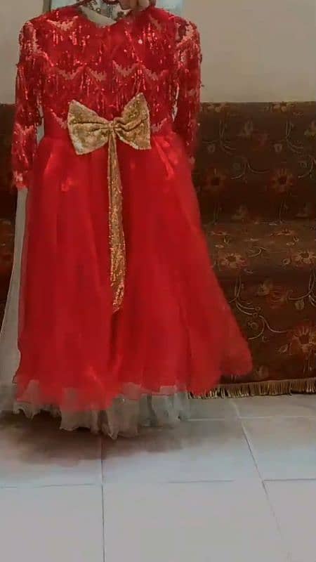 Red Wedding dress for little ladies 4