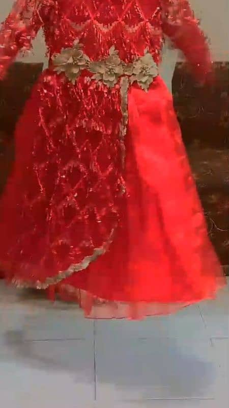 Red Wedding dress for little ladies 6