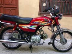 Honda cd 70 all ok koi axident engine vagara nhi khola