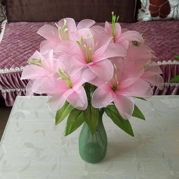 homemade flower make by according to your opinion 3