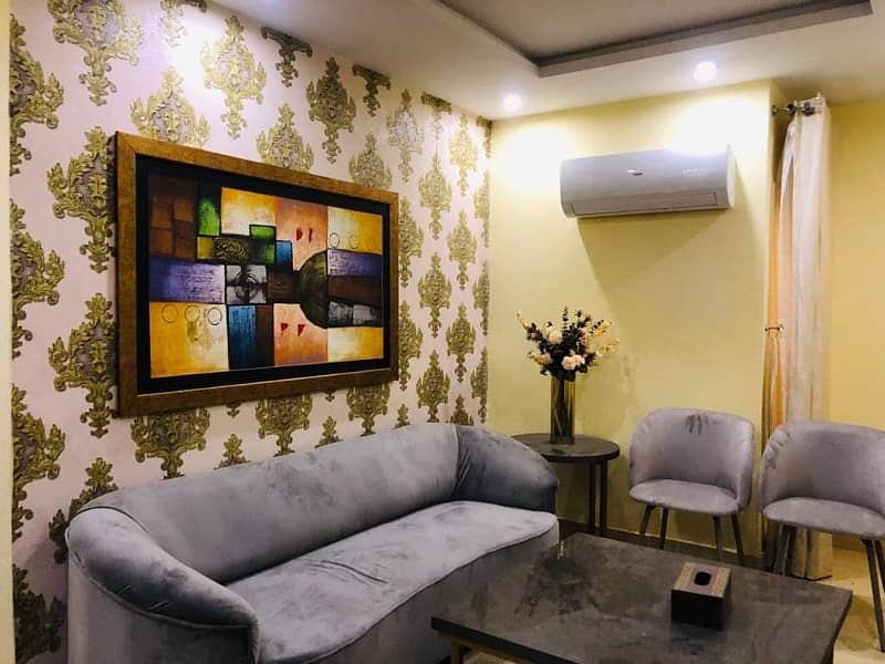 Two Bed Furnished Apartment Available for Sale In Bahria Town Lahore 13