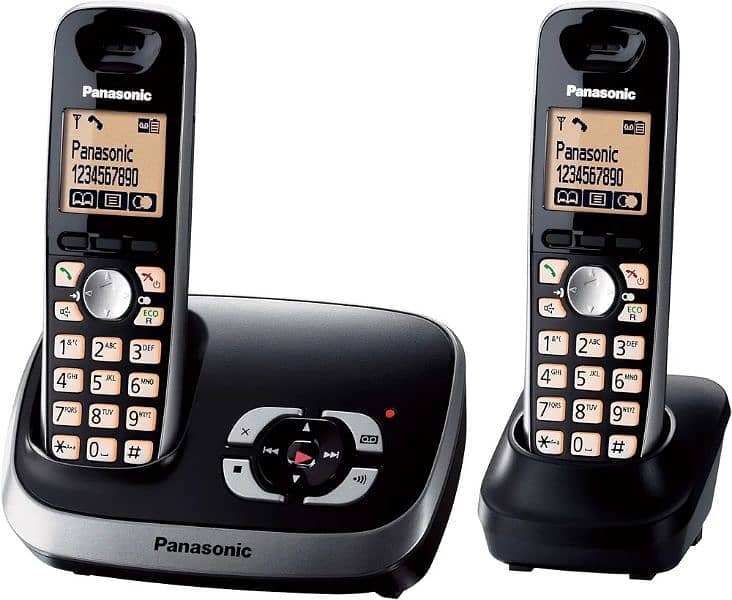 Panasonic Cordless 2 Handset With Intercom Ptcl , Landline Phone set 0