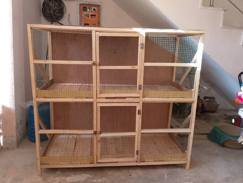 14 murgiyan ka new cage for sale (delivery available) 0